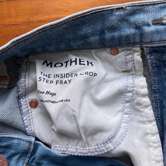 Mother The Insider Crop Step Fray – Can You Dig It? - Picture 2 of 10